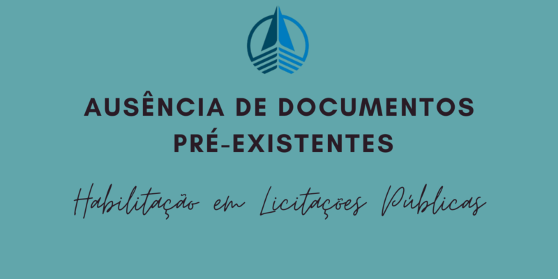  Ausência de Documentos Pré-Existentes