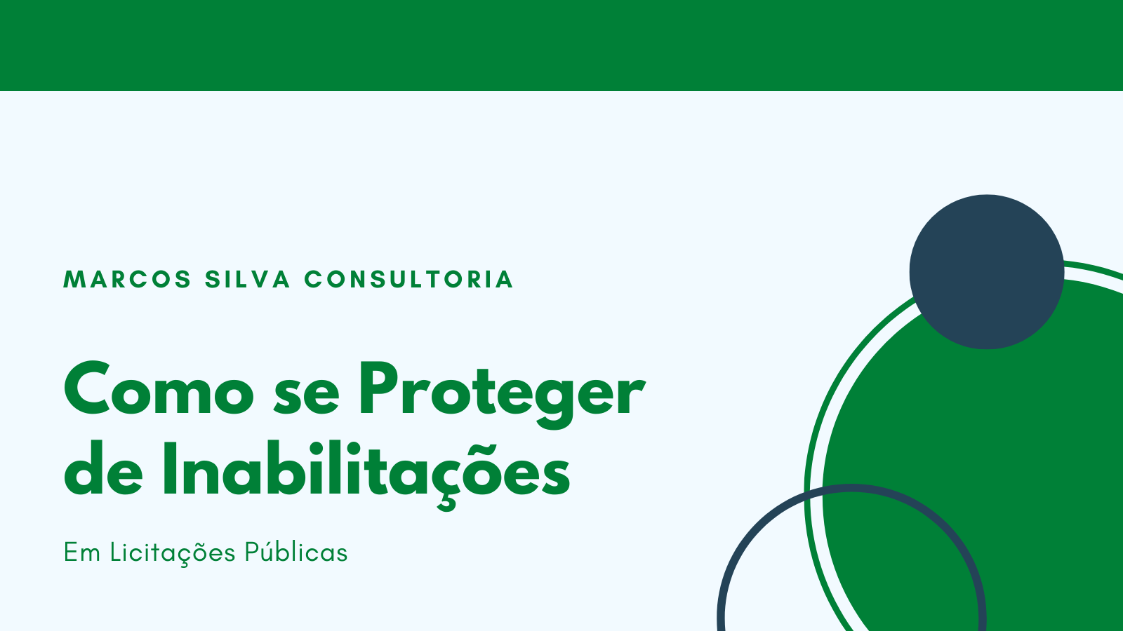 Como se Proteger da Inabilitação
