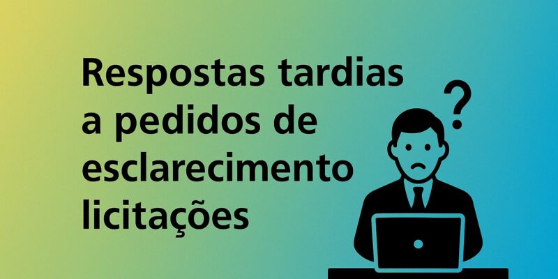 Prazo para resposta de esclarecimento em licitações