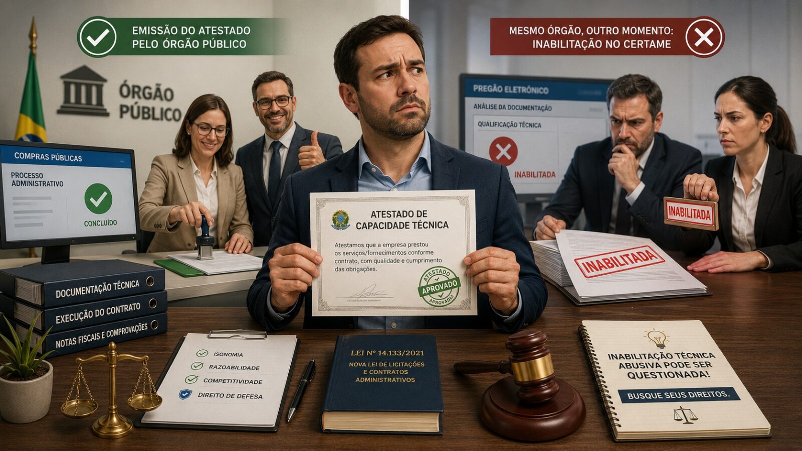 atestado emitido pelo próprio órgão