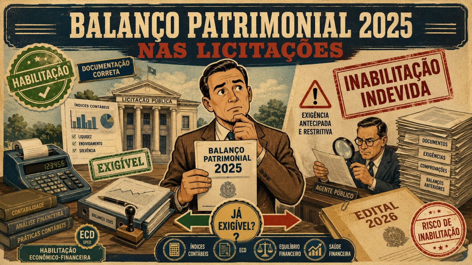 Balanço Patrimonial 2025 nas licitações
