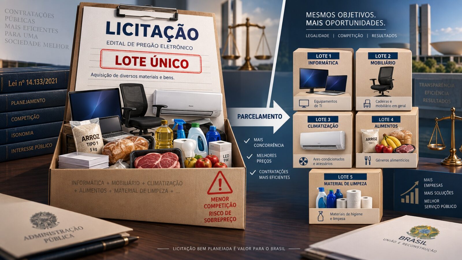 lotes heterogêneos